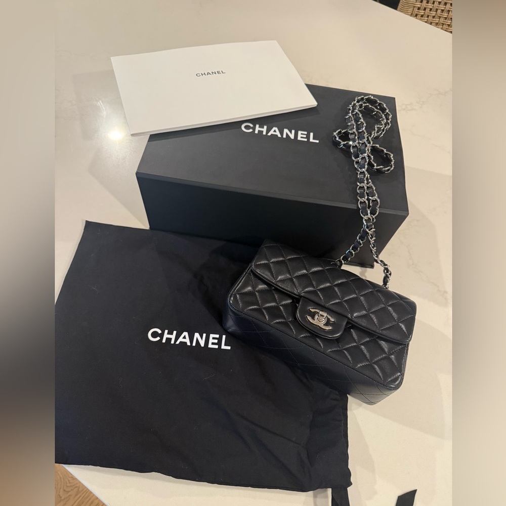 Chanel Black Quilted Mini